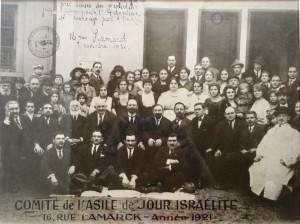 Comité d'Asile de jour israélite en 1921